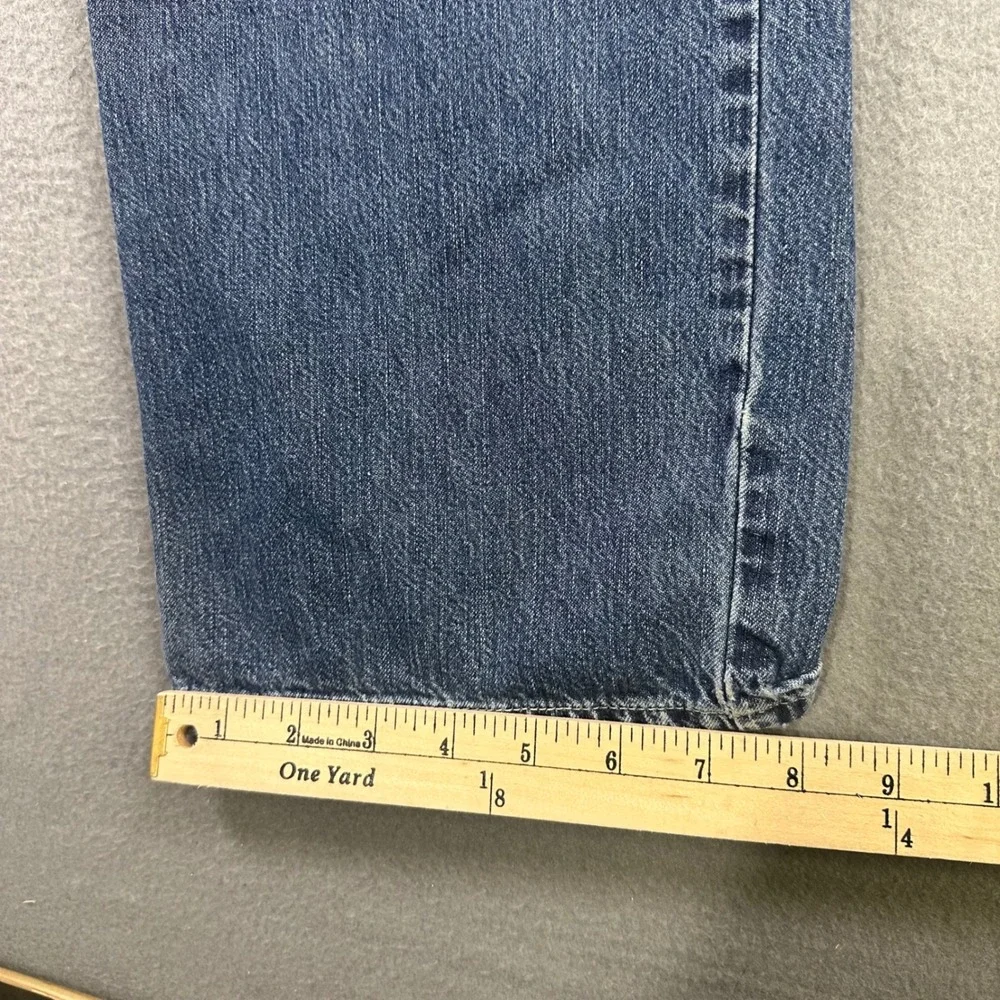 Polo Ralph Lauren Mens Loose Fit Jeans Blue Medium Wash Denim 100% Cotton 36x30